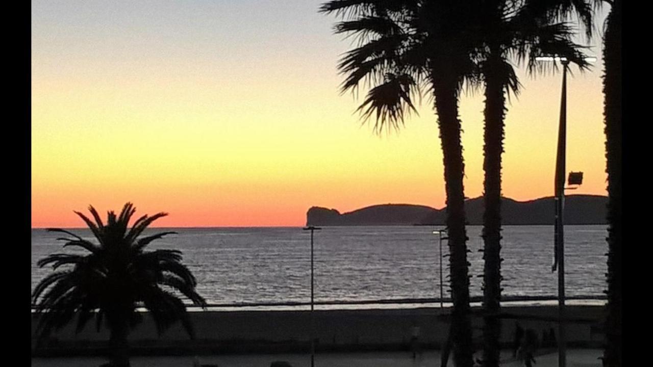 Orange Sunset, Seaview & Beach Front Alghero Buitenkant foto
