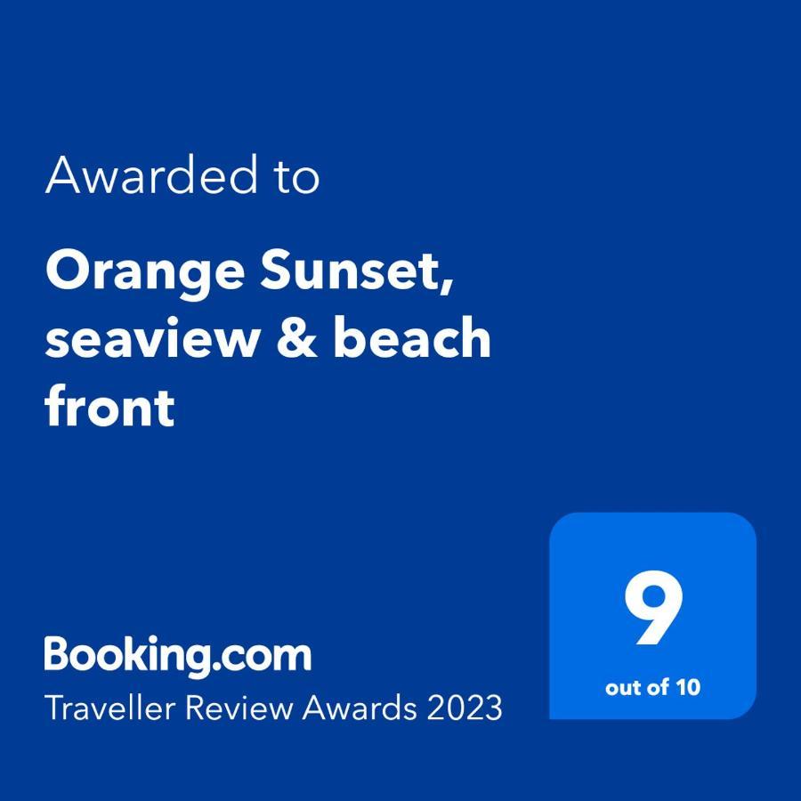 Orange Sunset, Seaview & Beach Front Alghero Buitenkant foto